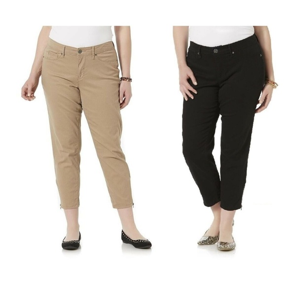 Simply Emma Pants & Jumpsuits | New Simply Emma Womens Ankle Pants 6w ...